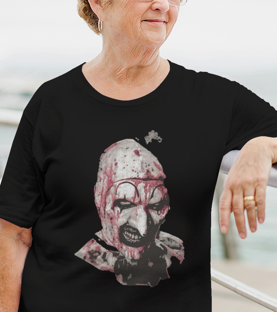 Art The Clown Creepy Bloody Horror Icon T-Shirt