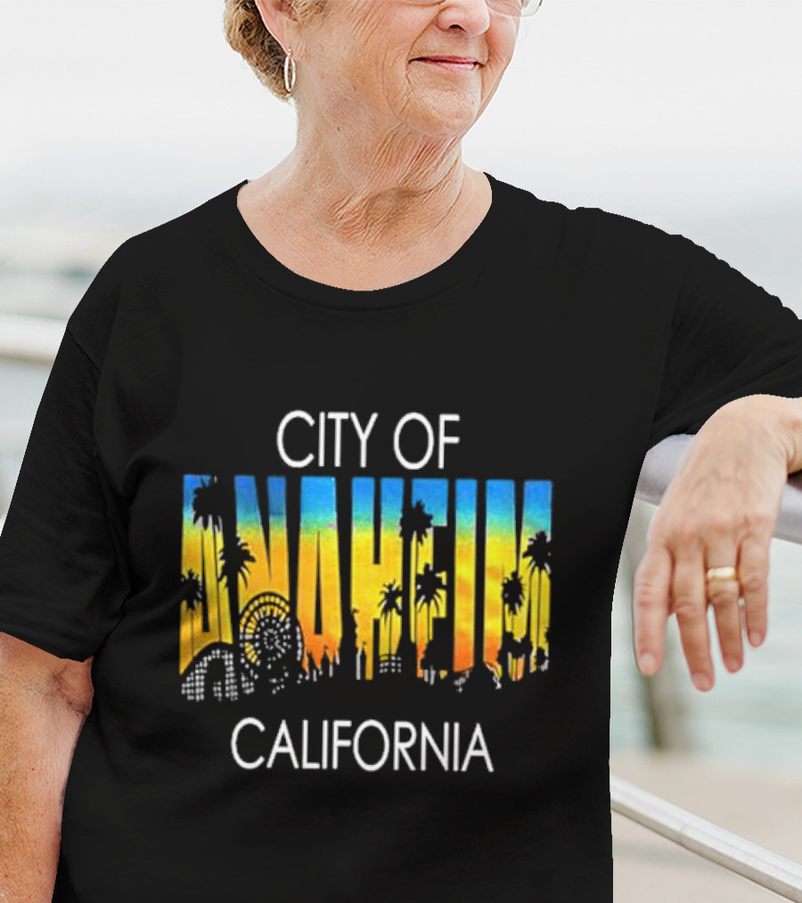 Babymetal City Of Anaheim California Sunset Ferris Wheel Tour T-Shirt