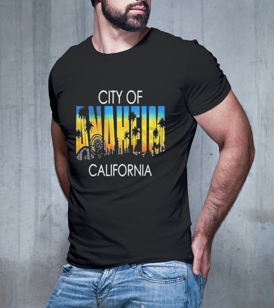 Babymetal City Of Anaheim California Sunset Ferris Wheel Tour T-Shirt