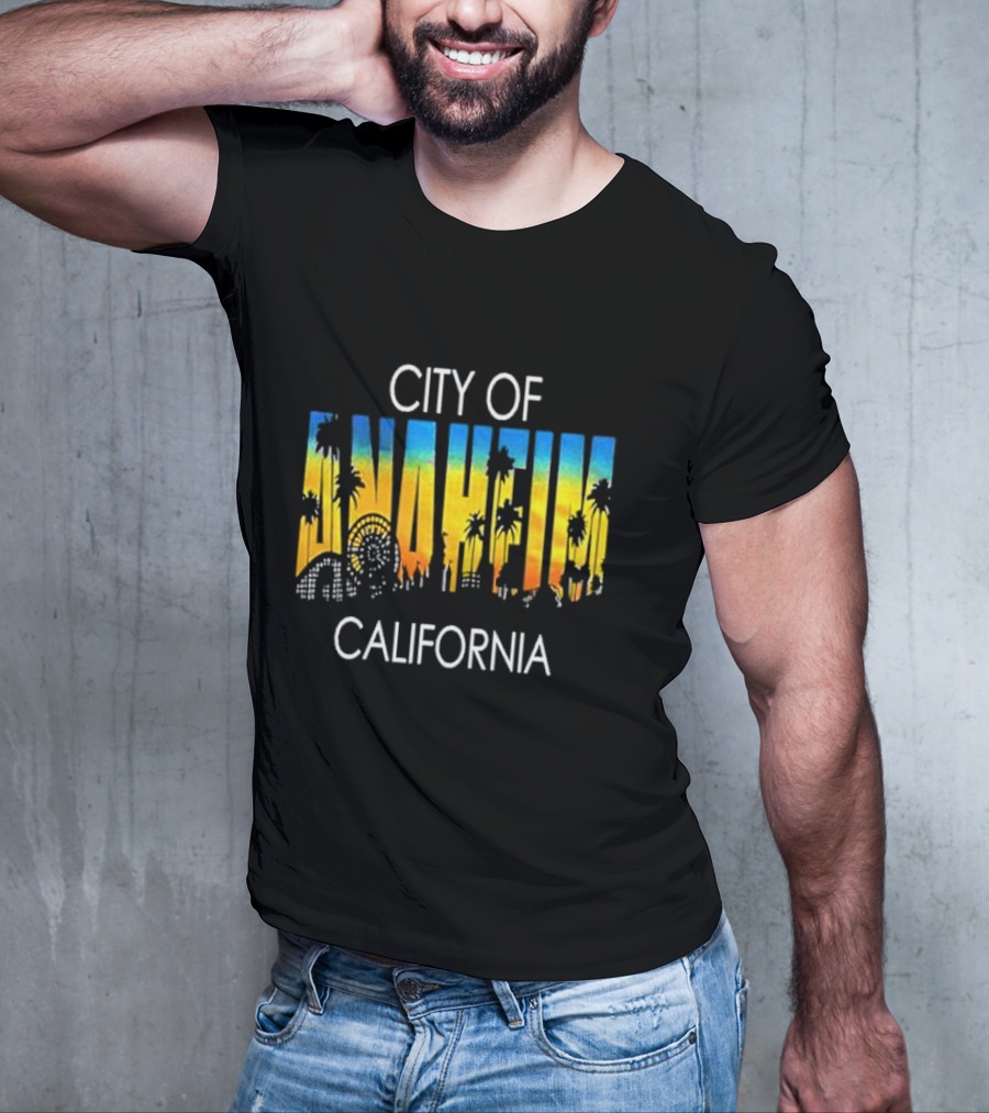 Babymetal City Of Anaheim California Sunset Ferris Wheel Tour T-Shirt