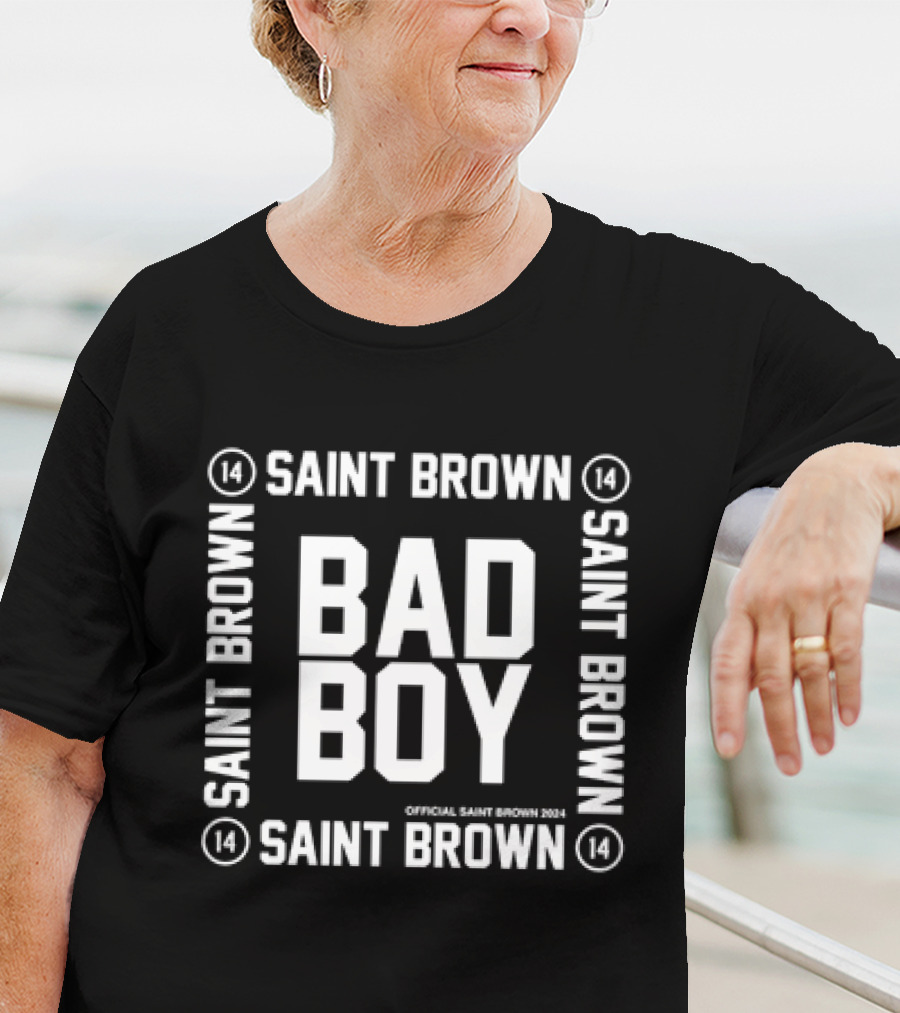 Bad Boy Saint Brown 14 T-Shirt