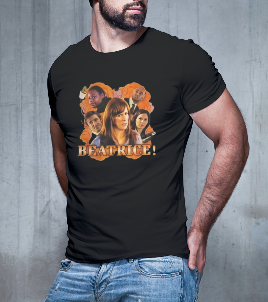 "Bad Wolf Archives Beatrice Catherine Tate Character Collage" T-Shirt