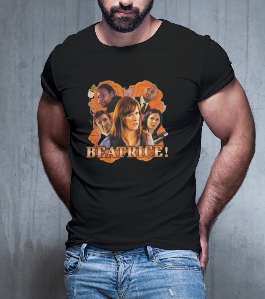 "Bad Wolf Archives Beatrice Catherine Tate Character Collage" T-Shirt