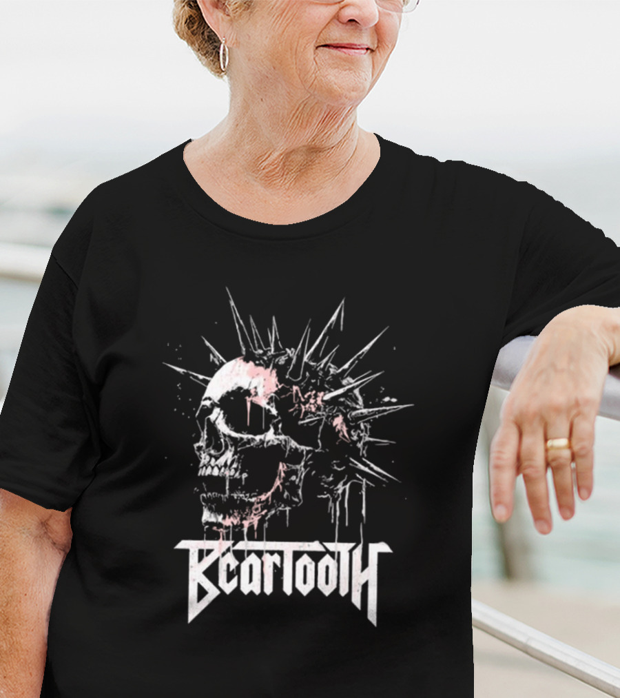 Beartooth Spike Skull Graphic T-Shirt