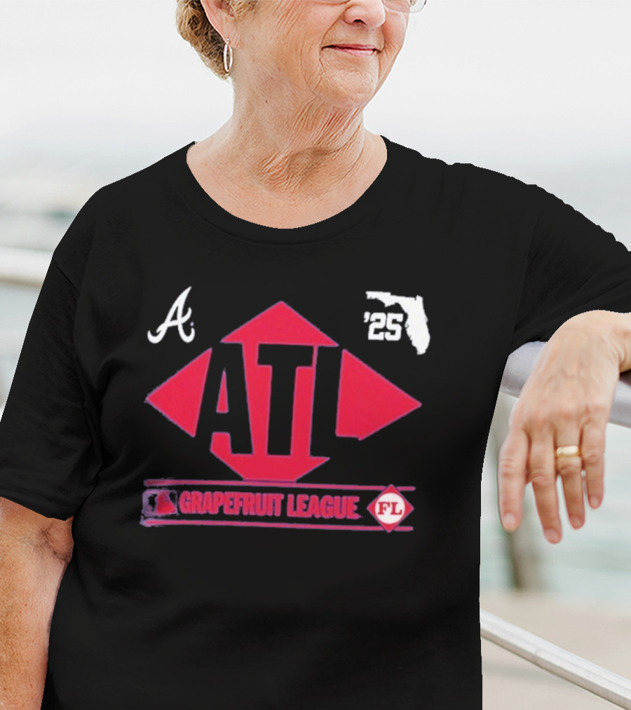 Atlanta Braves 2025 Grapefruit League Florida ATL Icon T-Shirt