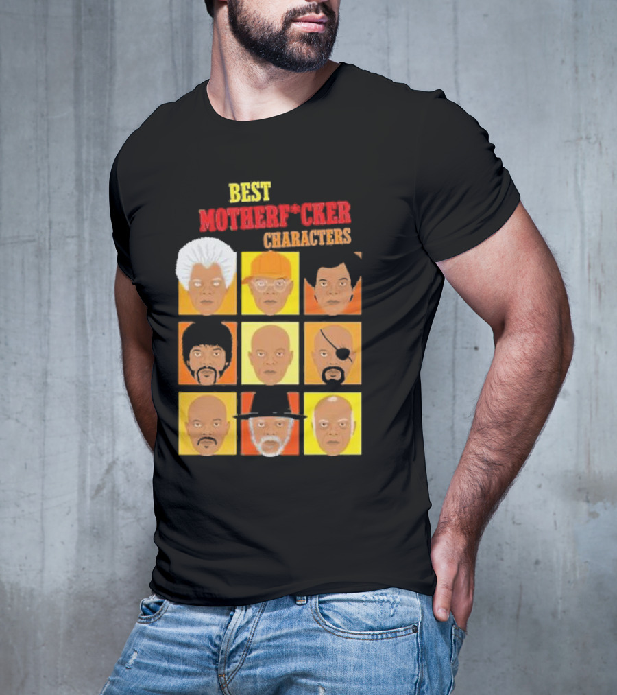 Best Motherfucker Characters T-Shirt