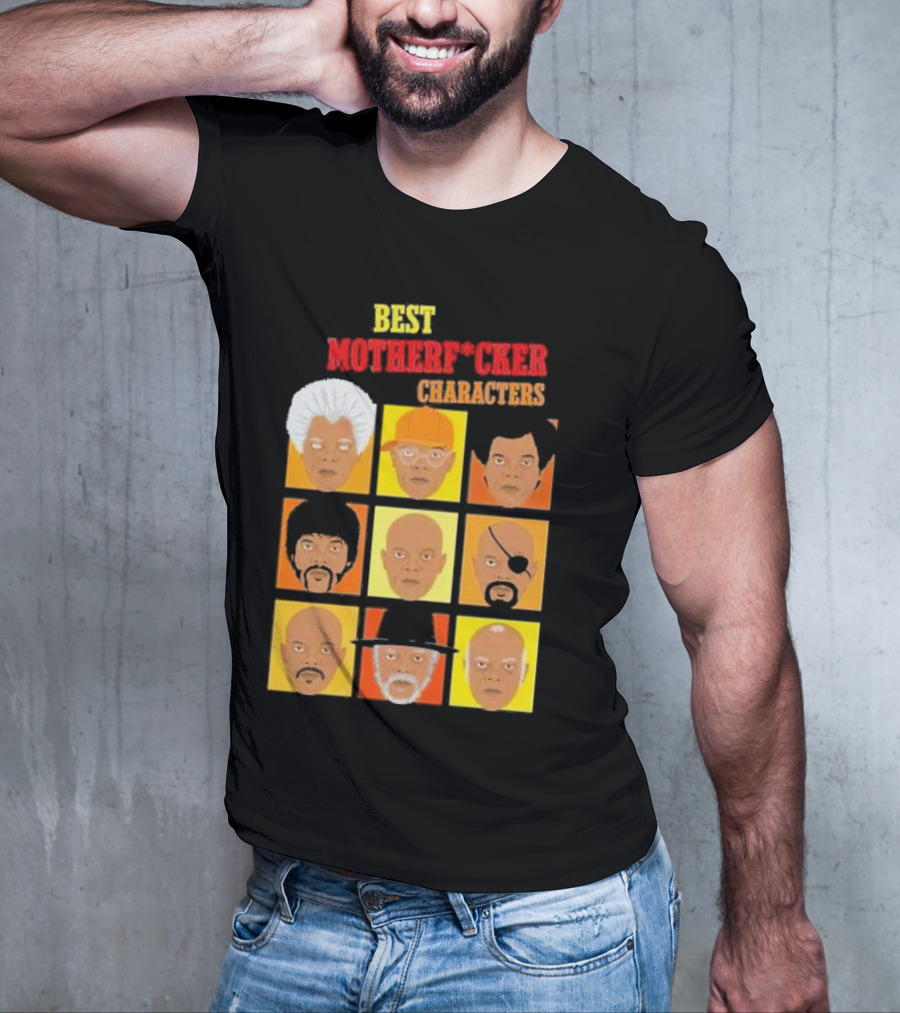 Best Motherfucker Characters T-Shirt