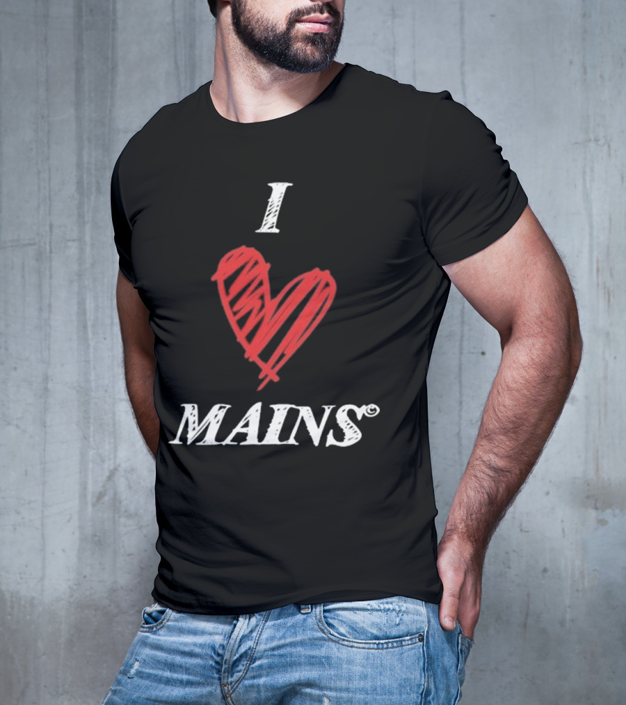 Big Smoke I Heart Mains T-Shirt