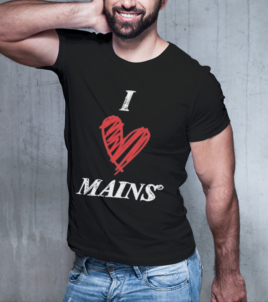 Big Smoke I Heart Mains T-Shirt