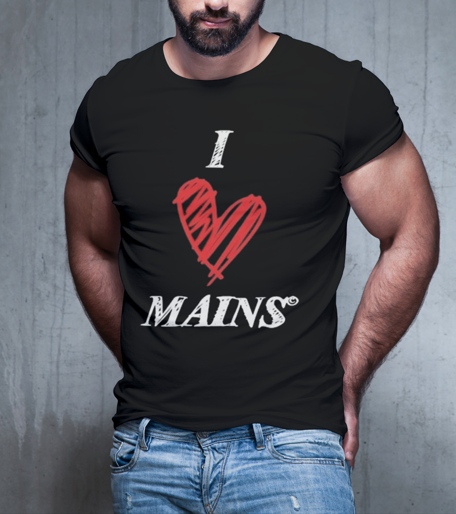Big Smoke I Heart Mains T-Shirt