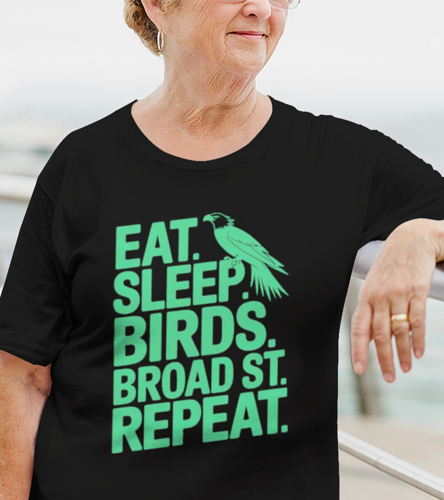 Birds Broad St Repeat T-Shirt