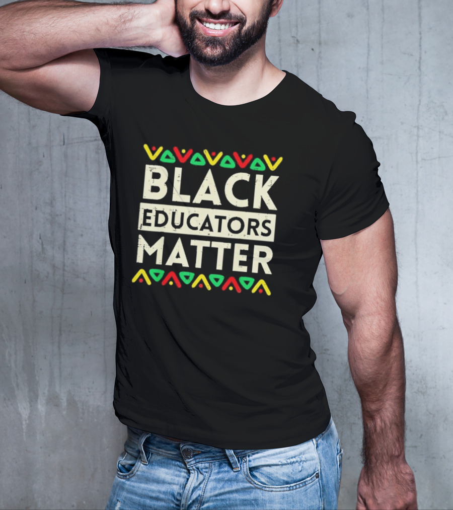 Black Educators Matter Vintage T-Shirt