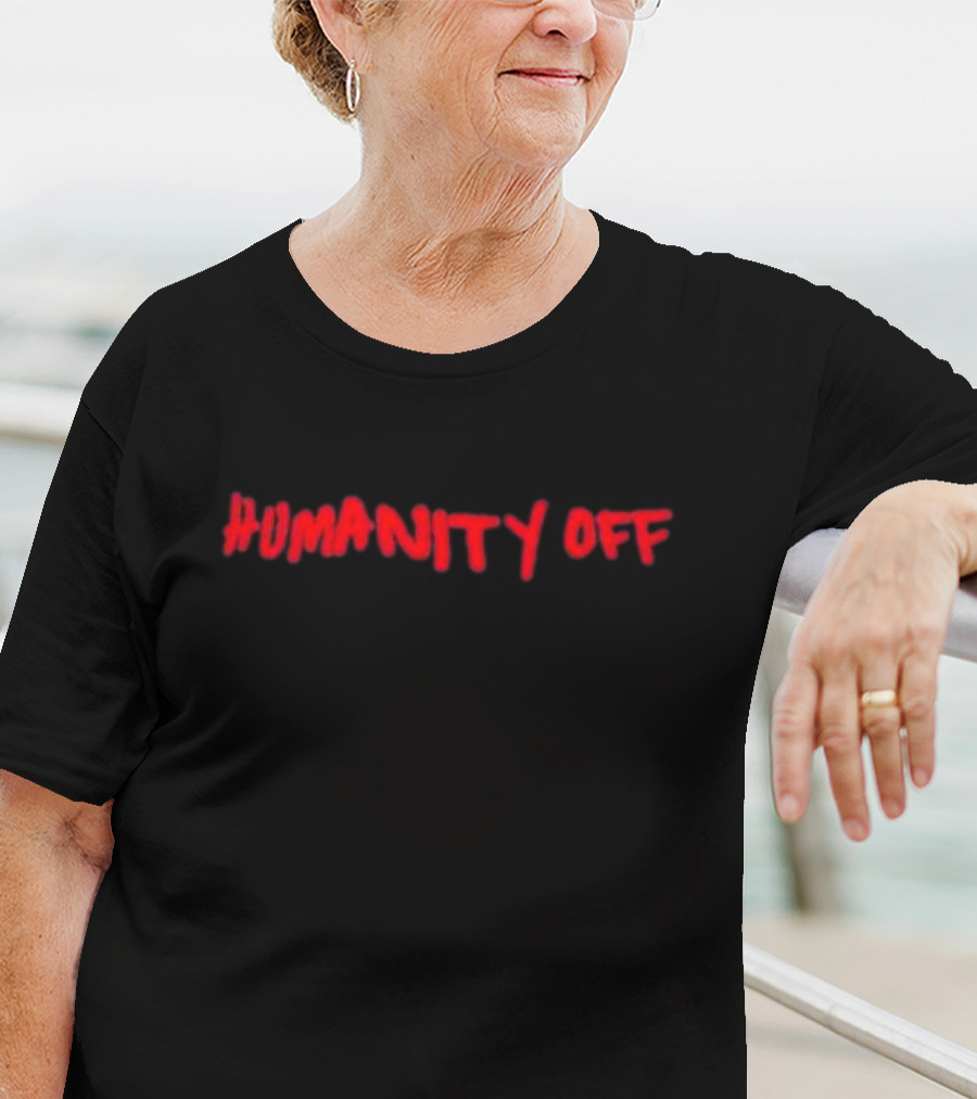 Nina Dobrev Humanity Off Blank Clo T-Shirt