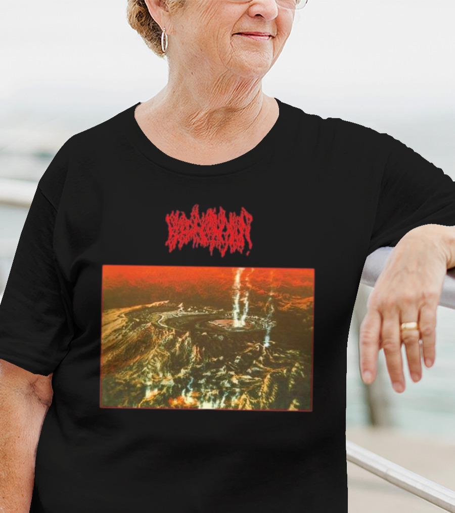 Blood Incantation Starspawn Volcanic Eruption Scene April 25 2025 T-Shirt
