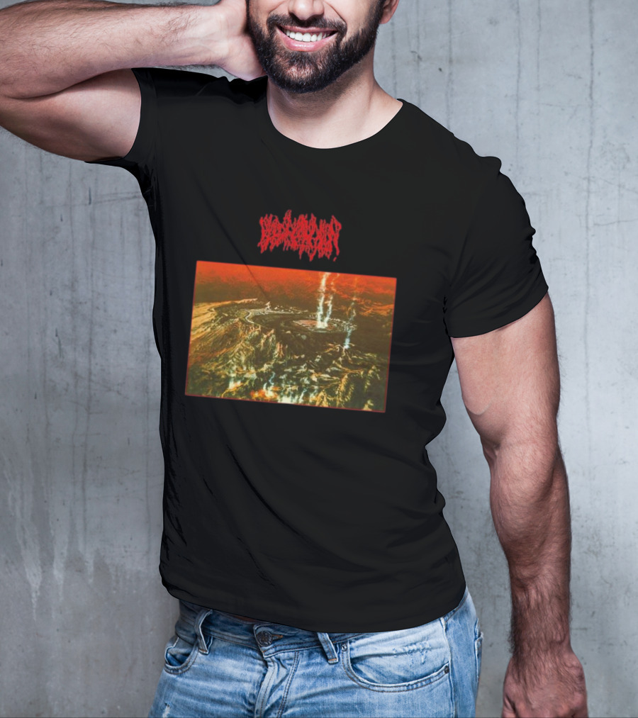 Blood Incantation Starspawn Volcanic Eruption Scene April 25 2025 T-Shirt