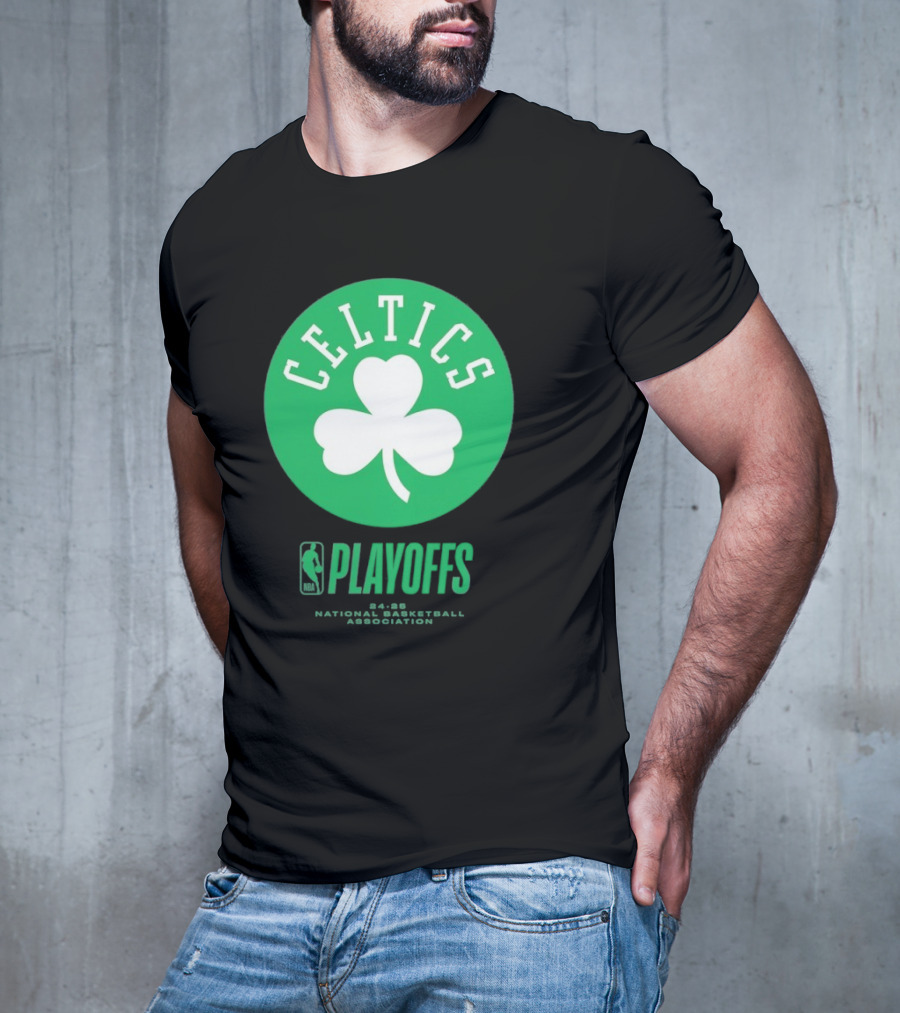 Boston Celtics Playoffs 2025 National Basketball Association T-Shirt