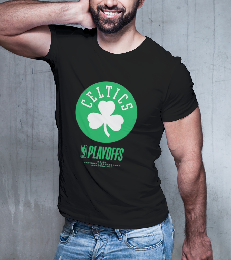 Boston Celtics Playoffs 2025 National Basketball Association T-Shirt