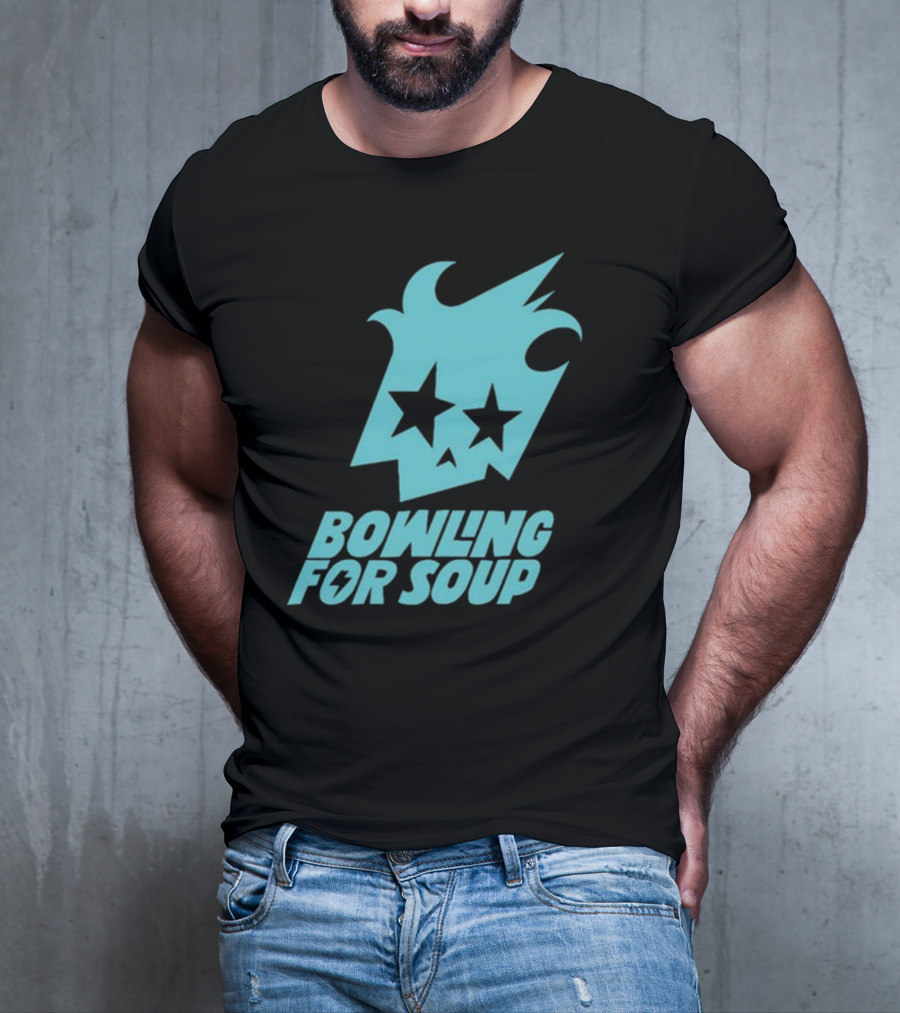 Bowling For Soup Star Face Graphic 2025 T-Shirt