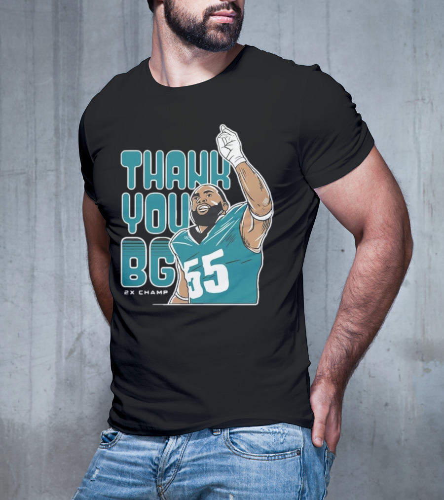 Brandon Graham Thank You BG T-Shirt