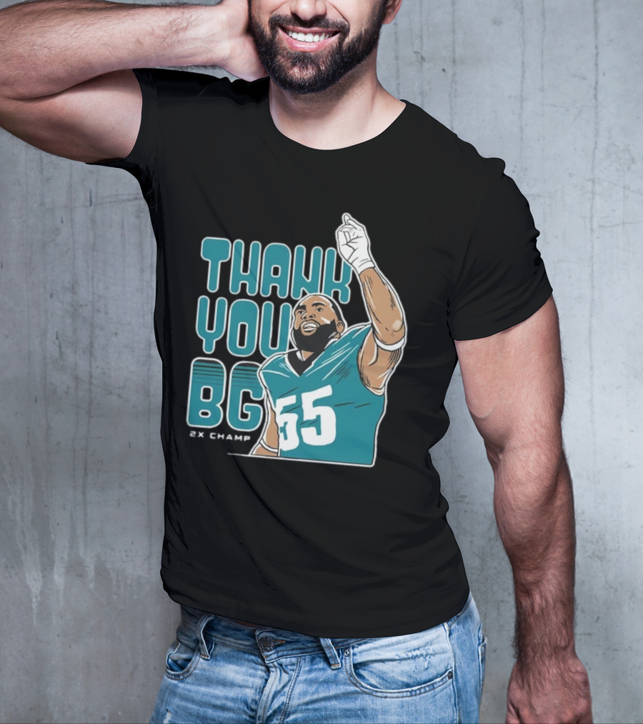 Brandon Graham Thank You BG T-Shirt