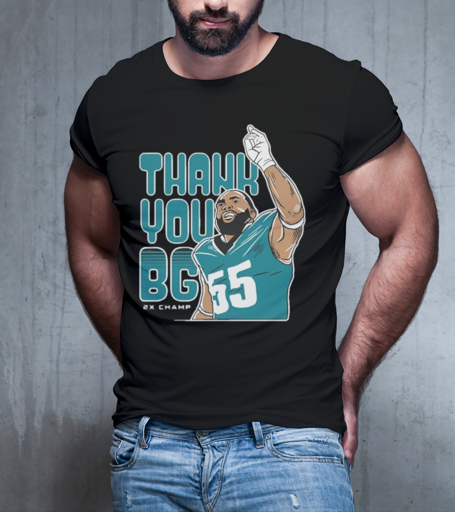 Brandon Graham Thank You BG T-Shirt