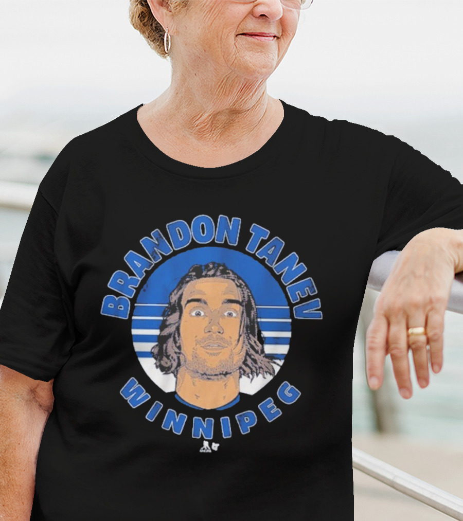 Brandon Tanev Winnipeg Headshot T-Shirt