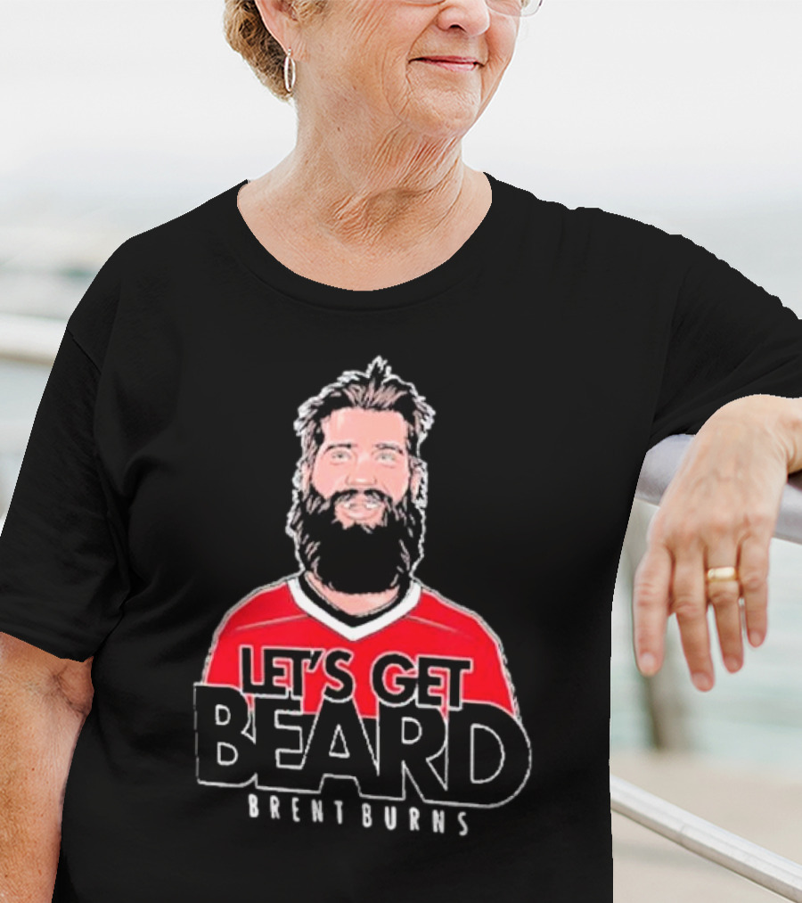 Brent Burns Carolina Hurricanes Let’s Get Beard T-Shirt