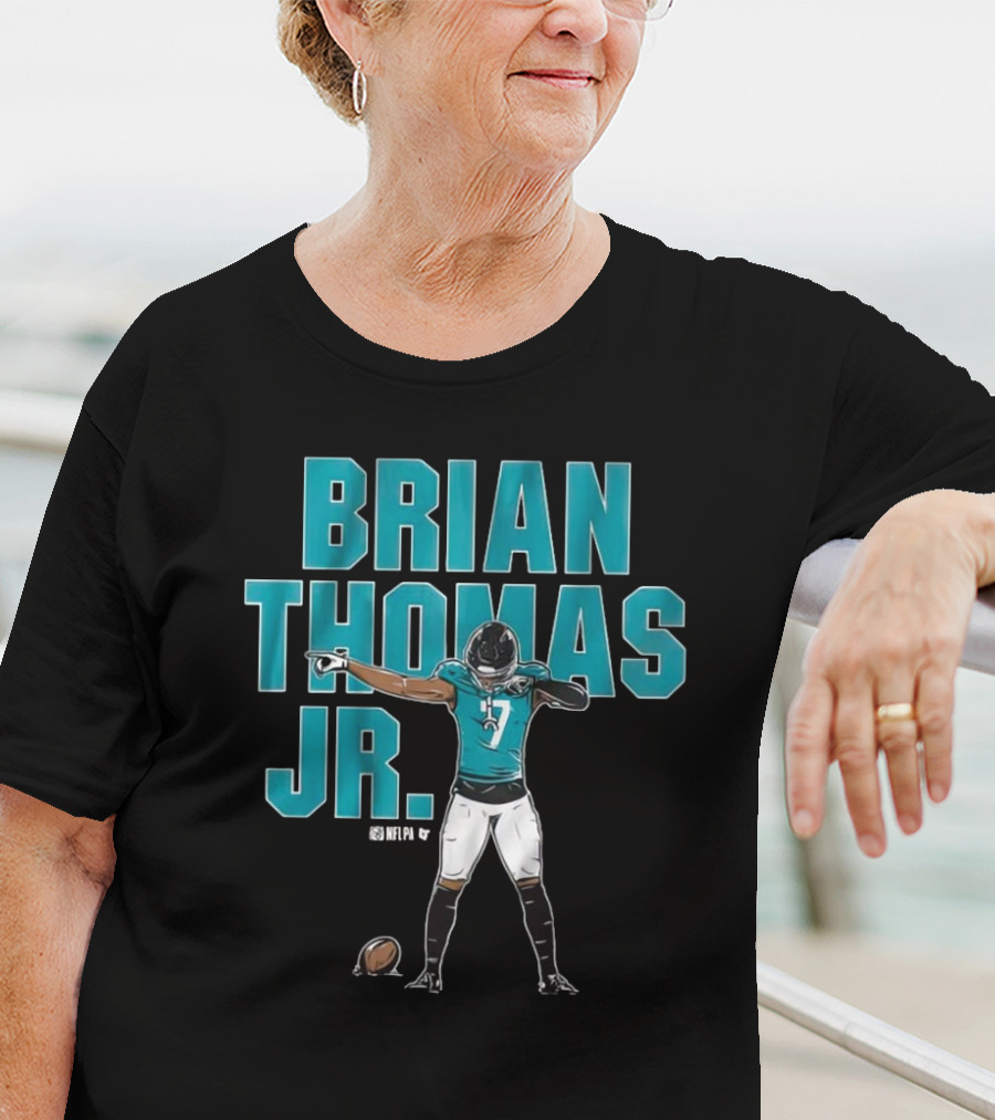 Brian Thomas Jr Superstar Pose Jacksonville Jaguars Football NFL T-Shirt