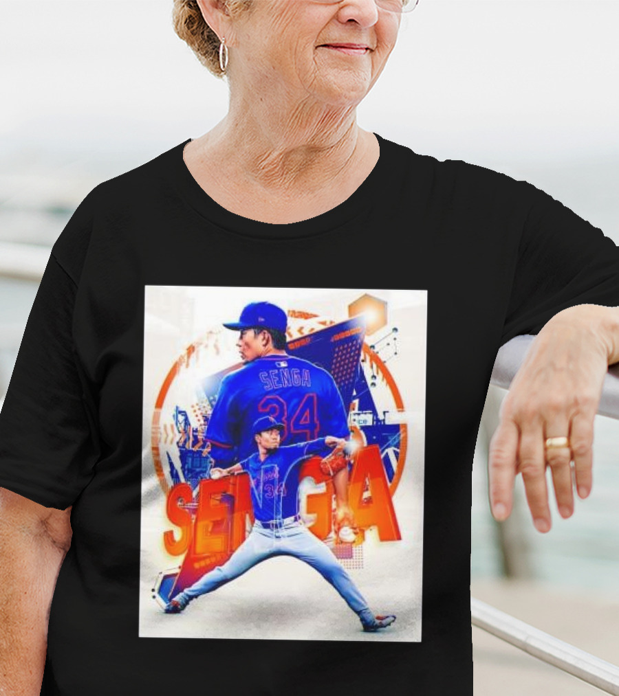 Bright Lights Senga Kodai New York Mets T-Shirt