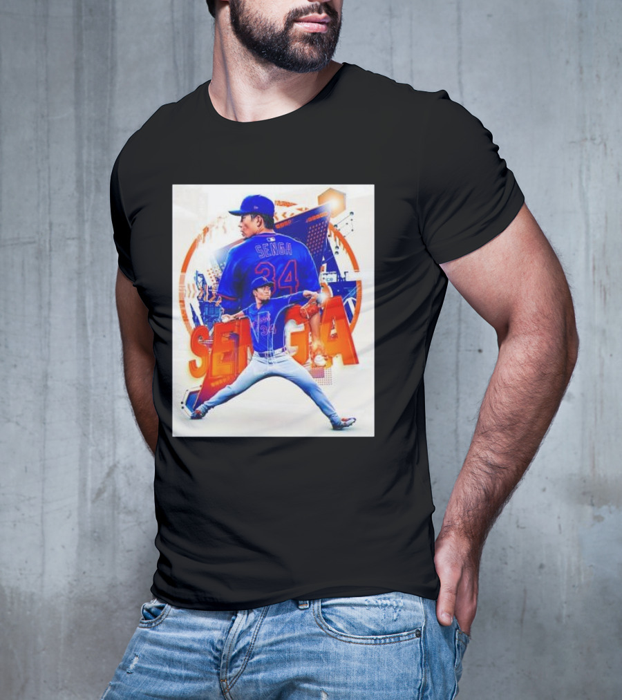 Bright Lights Senga Kodai New York Mets T-Shirt