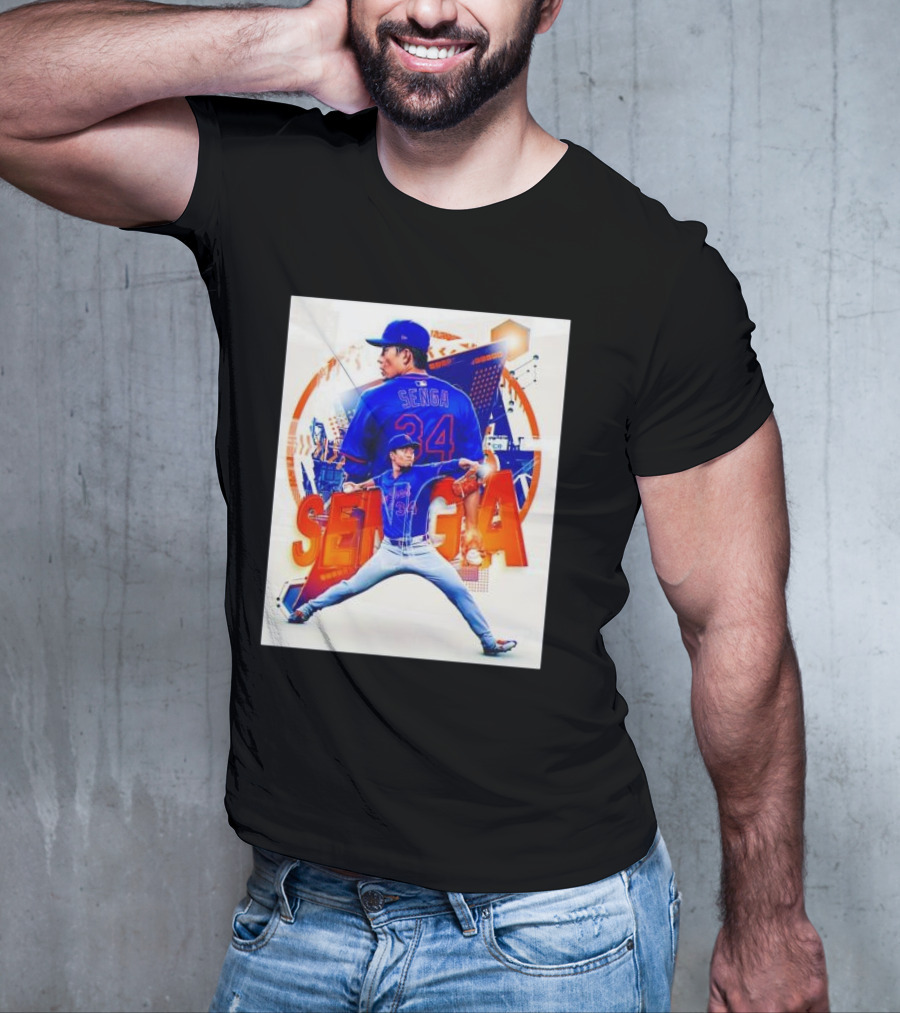 Bright Lights Senga Kodai New York Mets T-Shirt