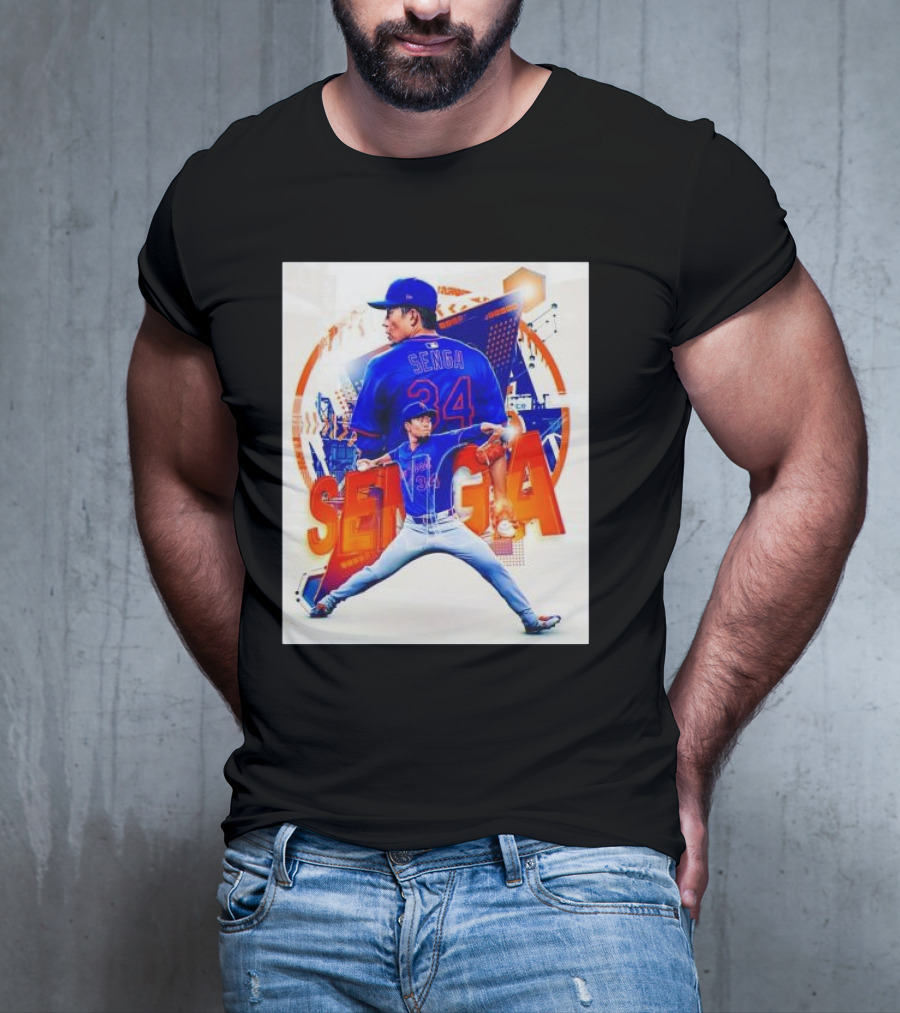 Bright Lights Senga Kodai New York Mets T-Shirt