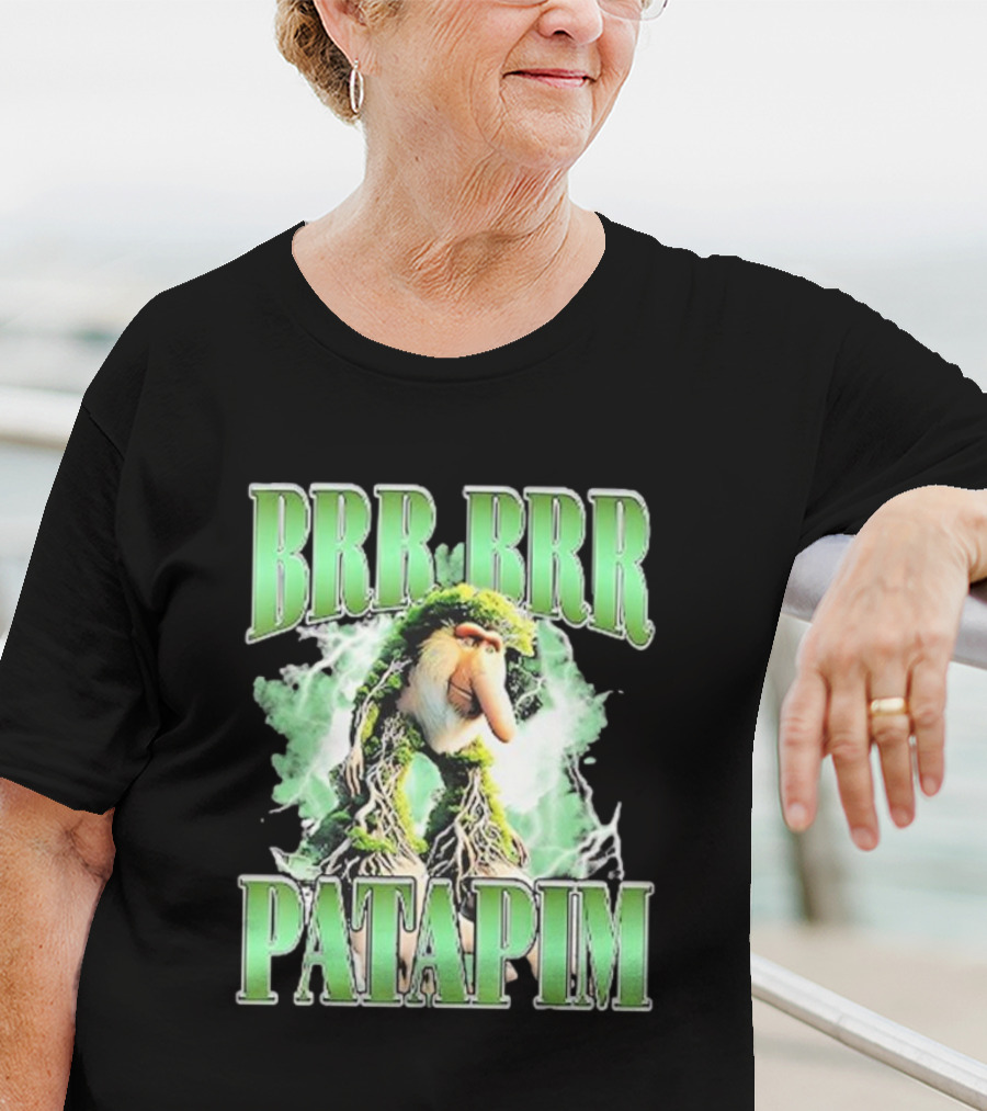 Brr Brr Patapim Italian Brainrot Meme T-Shirt