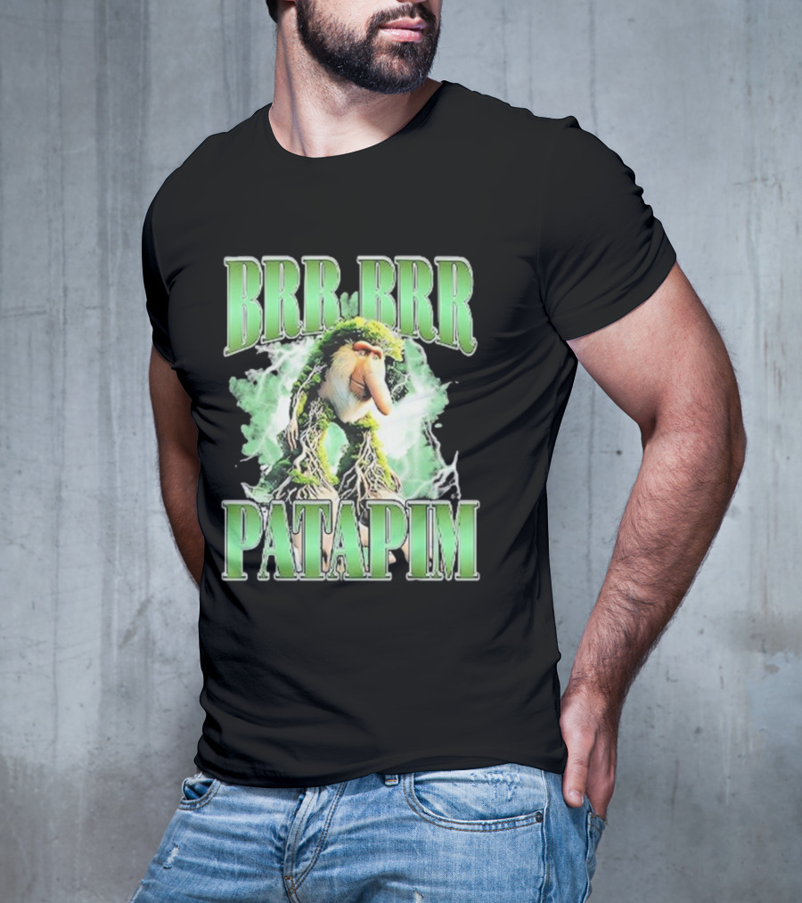 Brr Brr Patapim Italian Brainrot Meme T-Shirt