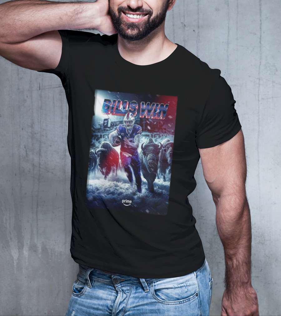 Buffalo Bills Are Going To The AFC Division NFL Playoffs 2025 Bills Win T-Shirt