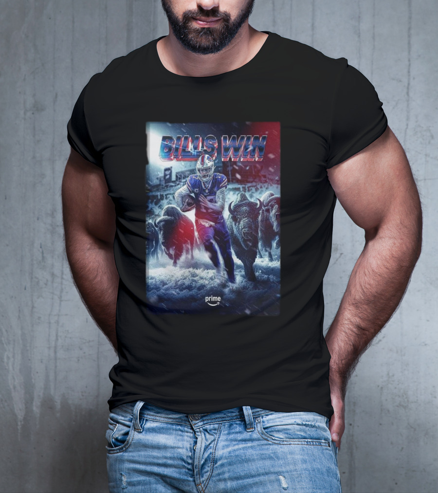 Buffalo Bills Are Going To The AFC Division NFL Playoffs 2025 Bills Win T-Shirt