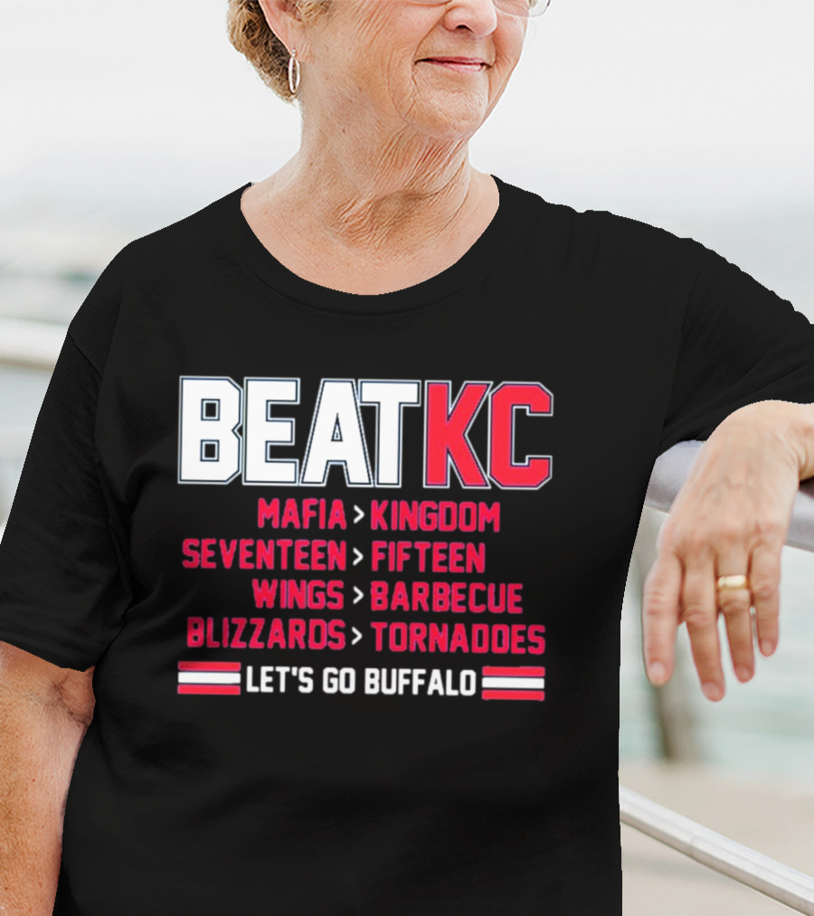 Buffalo Bills BeatKC Let’s Go Buffalo T-Shirt