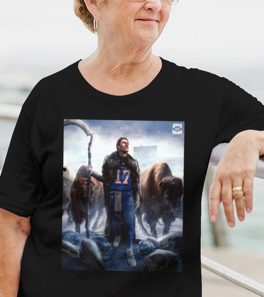 Buffalo Bills Win Denver Broncos Josh Allen And The Bills Trample Over The Broncos And Advance To The Divisional T-Shirt