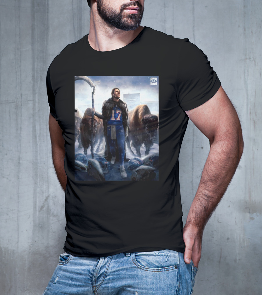 Buffalo Bills Win Denver Broncos Josh Allen And The Bills Trample Over The Broncos And Advance To The Divisional T-Shirt