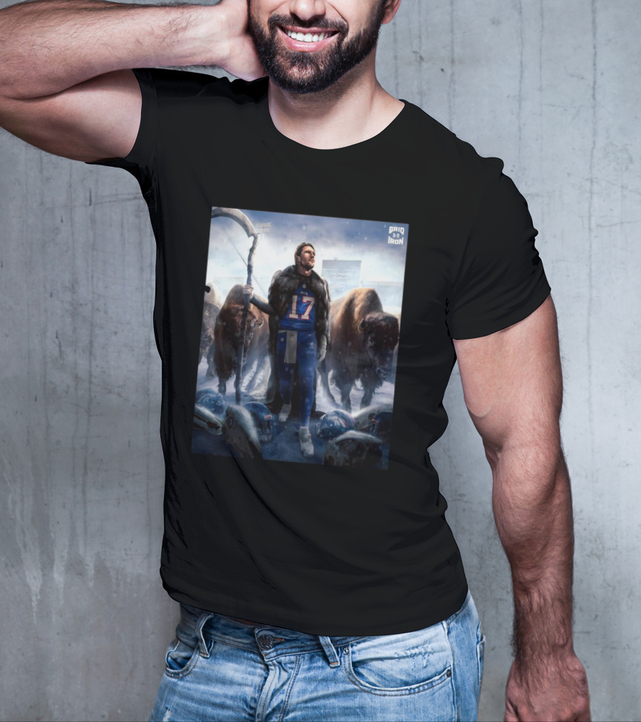 Buffalo Bills Win Denver Broncos Josh Allen And The Bills Trample Over The Broncos And Advance To The Divisional T-Shirt
