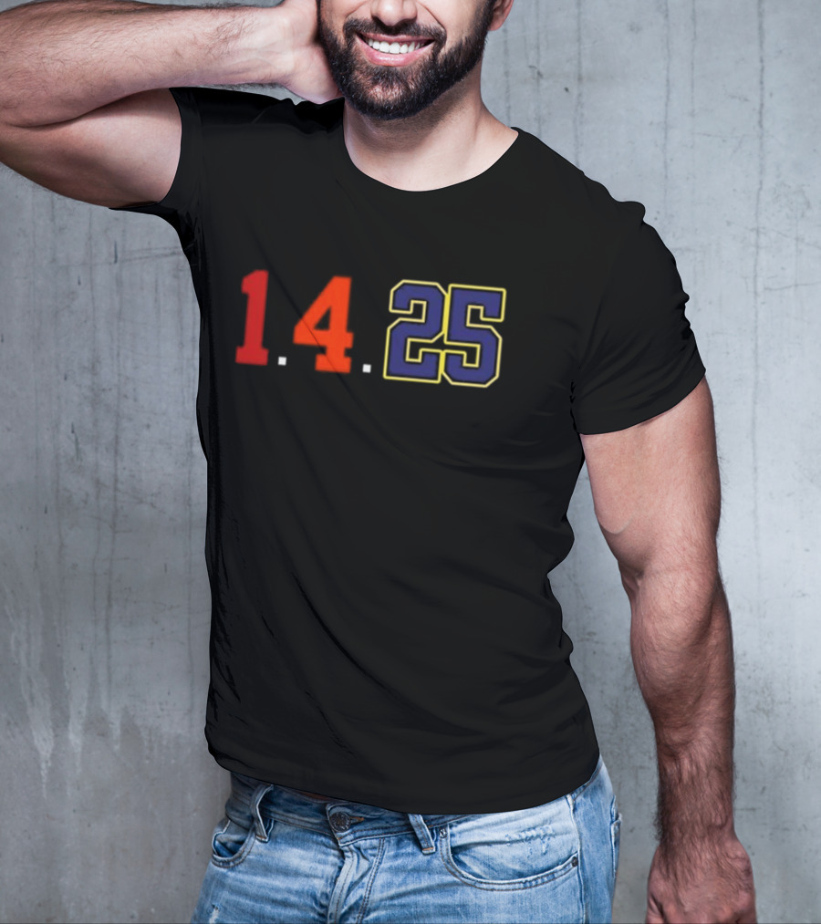 Bulls & Knicks Made These Customized 1.4.25 T-Shirt