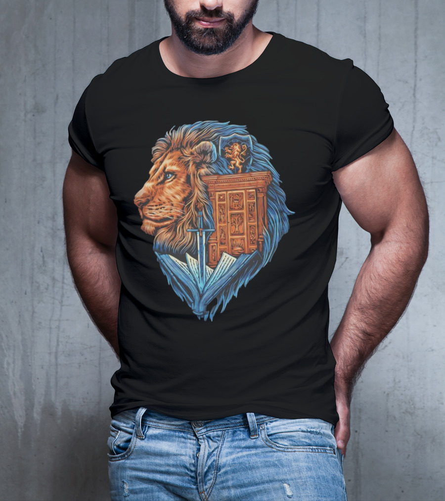 C.S. Lewis’ The Chronicles Of Narnia The Lion The Witch And The Wardrobe Love And Fantasy T-Shirt