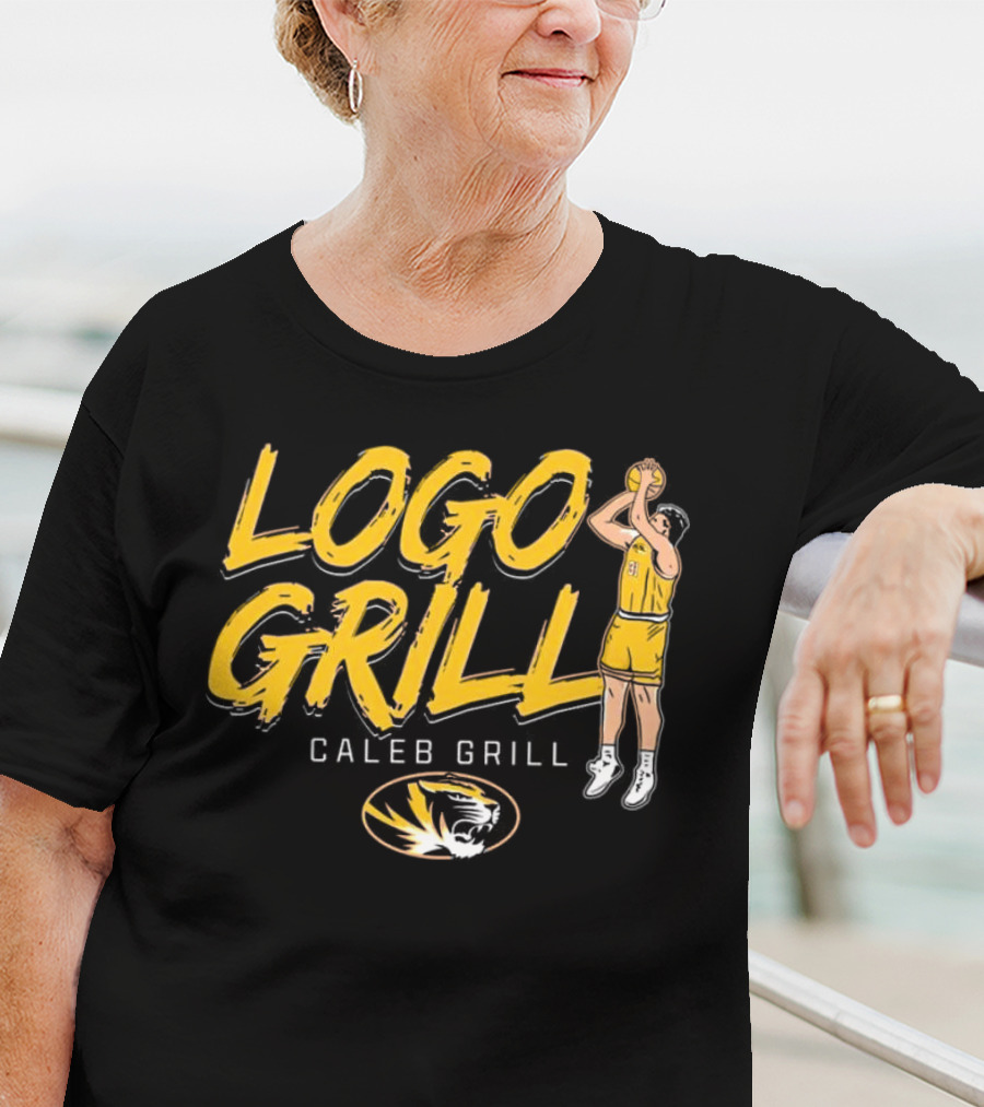 Caleb Grill Logo Grill T-Shirt