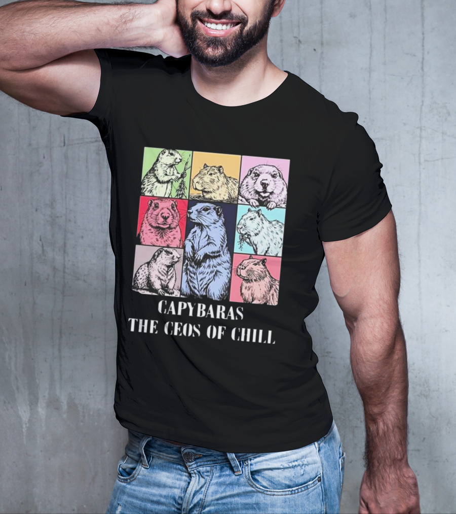 Capybaras The CEOS Of Chill T-Shirt