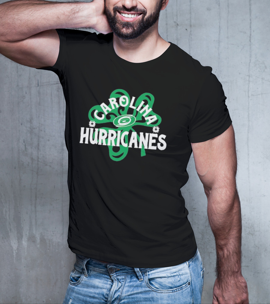 Carolina Hockey St. Patrick’s Day Richmond Shamrock T-Shirt