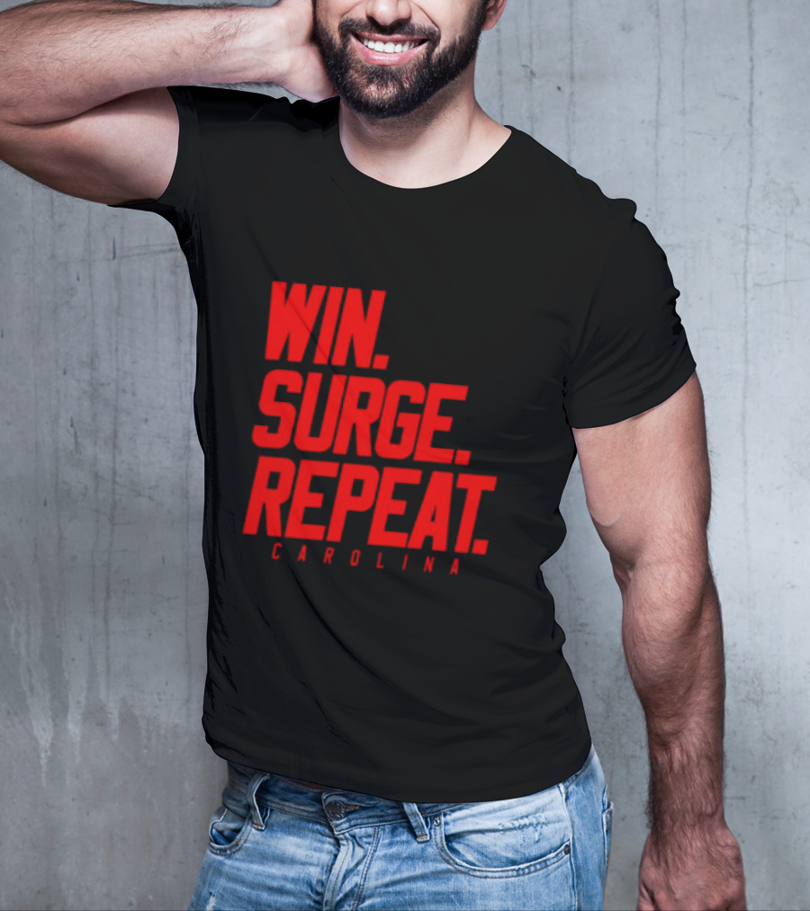 Carolina Hurricanes Win Surge Repeat T-Shirt