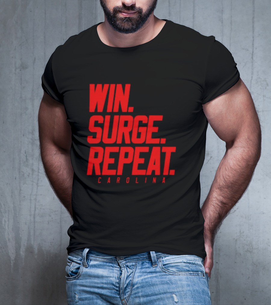 Carolina Hurricanes Win Surge Repeat T-Shirt