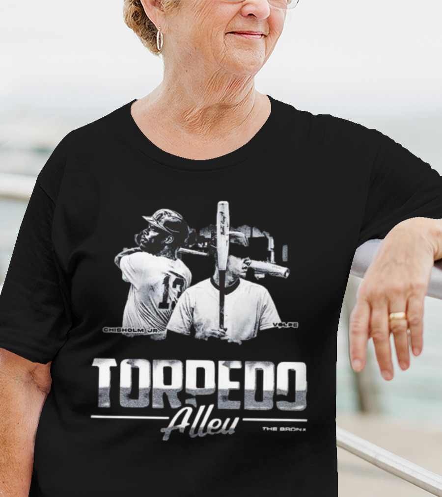 Chisholm Jr Volpe Torpedo Alley The Bronx Yankees T-Shirt