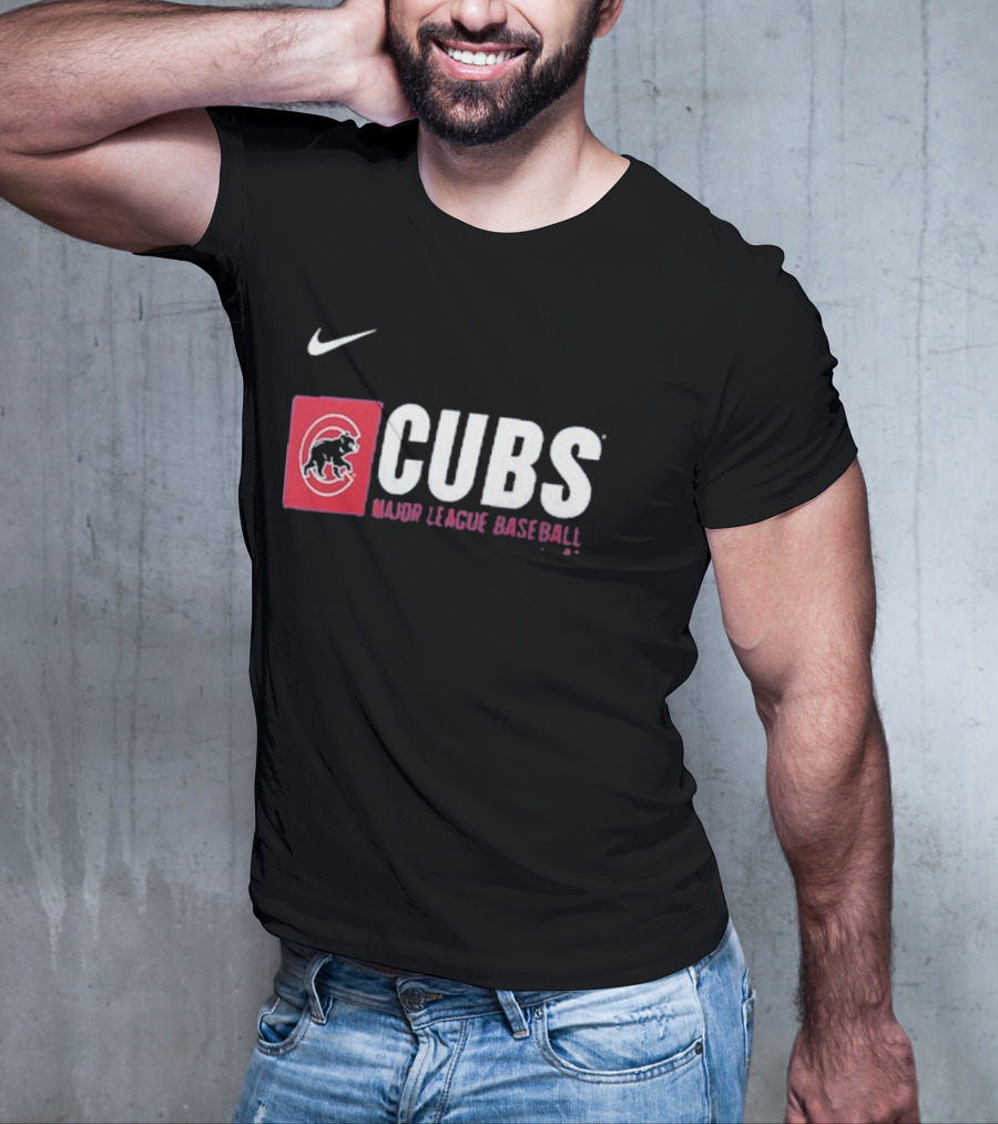 Chicago Cubs Team Block Major League Baseball T-Shirt
