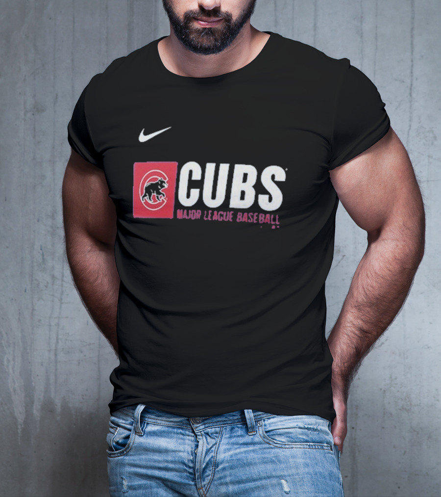 Chicago Cubs Team Block Major League Baseball T-Shirt